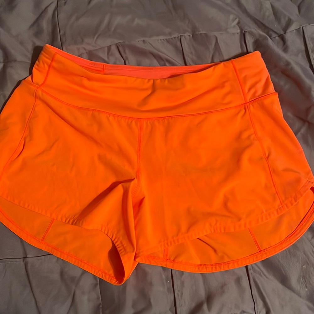 Neon orange with zipper